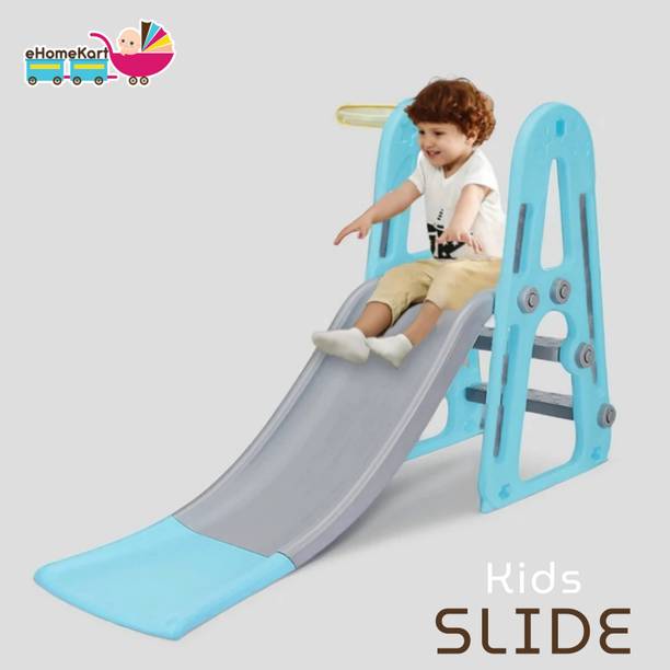 Ehomekart Garden Slide for Kids - PLAYGRO Super Garden Slider with Extended Buffer Zone