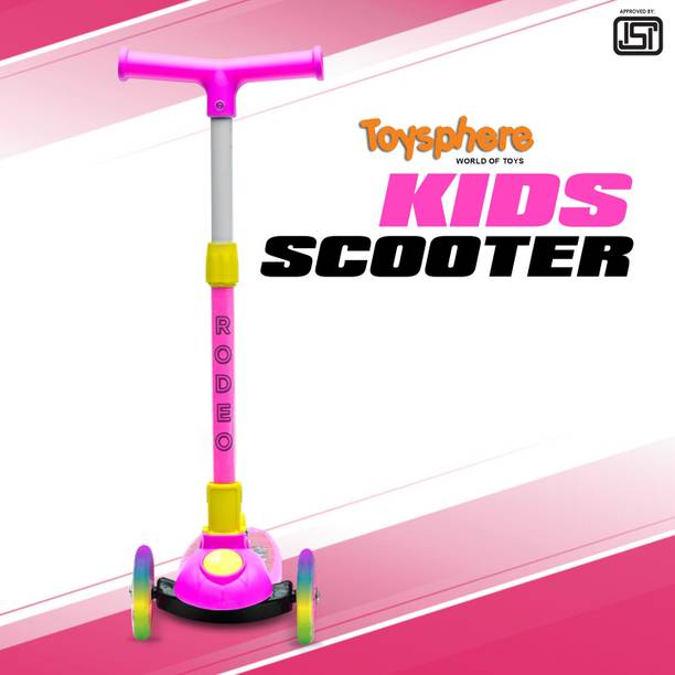 टॉयस्फीयर TSC 100 SCOOTER | LED WHEELS KIDS SCOOTER
