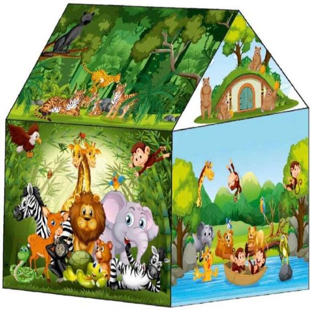 cantus Tent House for Kids Jungle Tent House for 10 year boys and girls(Big Size)