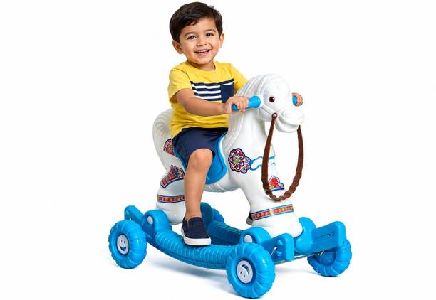 Zlyra Baby Horse Rocker Ride-On Toy for Kids 1 to 5 Years