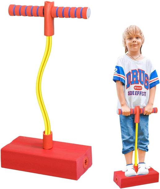 GJSHOP Kids Crazy Pogo Jumper, Fun and Safe Pogo Stick for Toddlers, Durable Foam