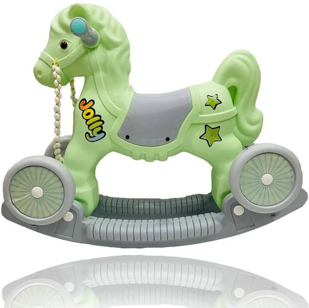 VAARA G 2 in 1 Baby Horse Rider-Kids Ride On Push Car Toy and Rocker