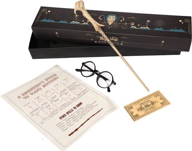फस्क्ड Harry Potter Lord Voldemort Magic Wand with Harry Potter Sunglasses for Kids