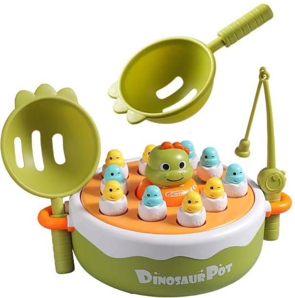 LGH Dinosaur Magnetic Fishing Game Toy Set