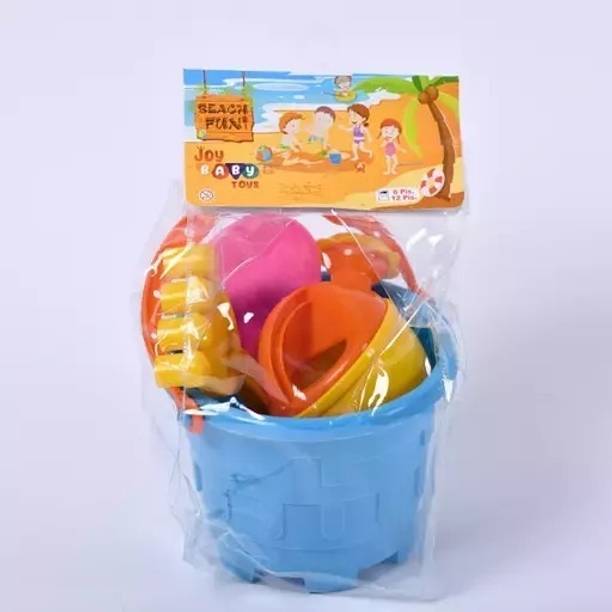 Ruffo Sand Play Beach Set – Kids Toys with Watering Can and Sand Molds