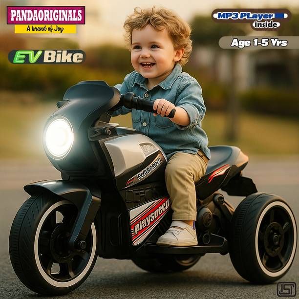 Pandaoriginals Dukati Ev Bike Battery Operated Musical Toy