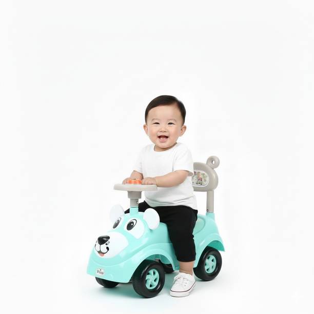 TOYPROFESSOR upto 25 Kgs Car Non Battery Operated Ride On (Orange)