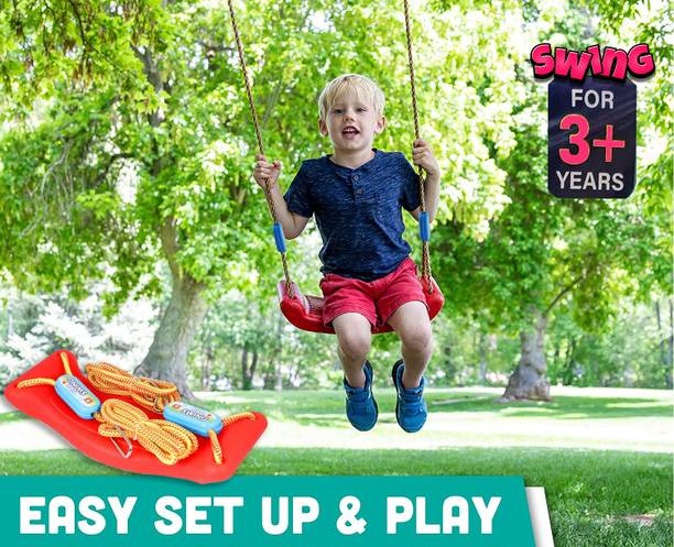 Pseudo Adjustable Rider Swing for Kids, High Weight Support, Swing for Indoor & Outdoor