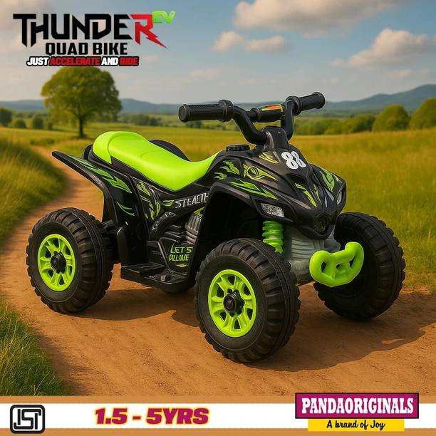 Pandaoriginals Thunder Atv Ev Battery Operated Musical Toy