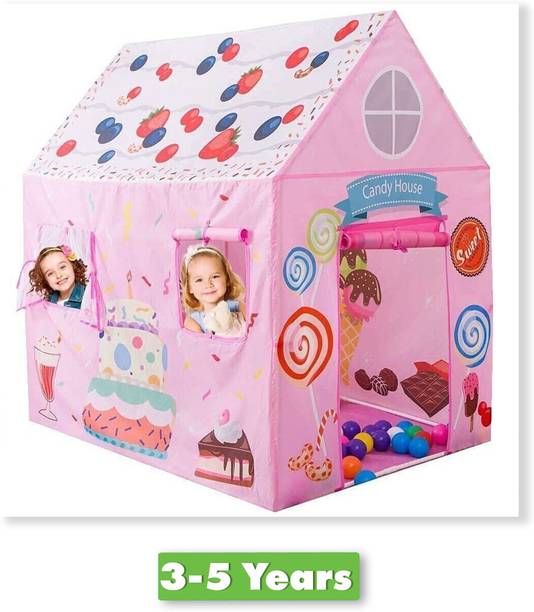 PRAYOMA ENTERPRISE Jumbo Size Happy Birthday Kids Play Tent House for 10 Year Old Girls and Boys