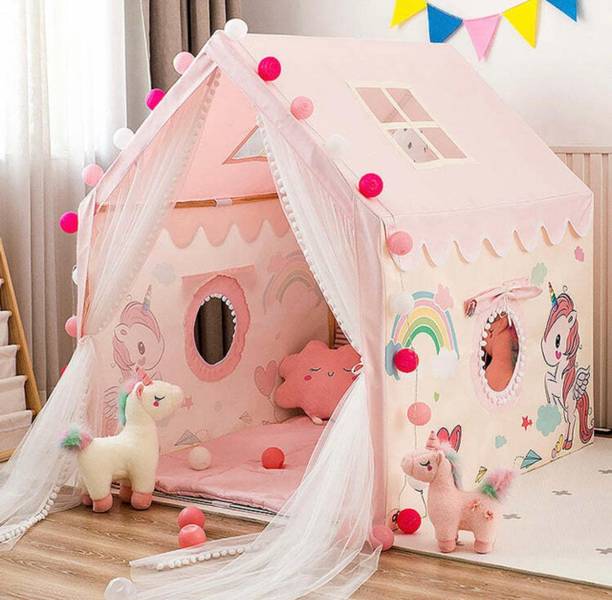 Toysme Tent House for Kids Unicorn Play Tent House toys (Big)