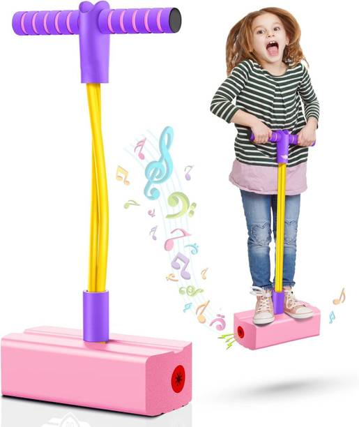 SoftBliss Kids Hopping Pogo Jumper Fun and Safe Pogo Stick for Toddlers