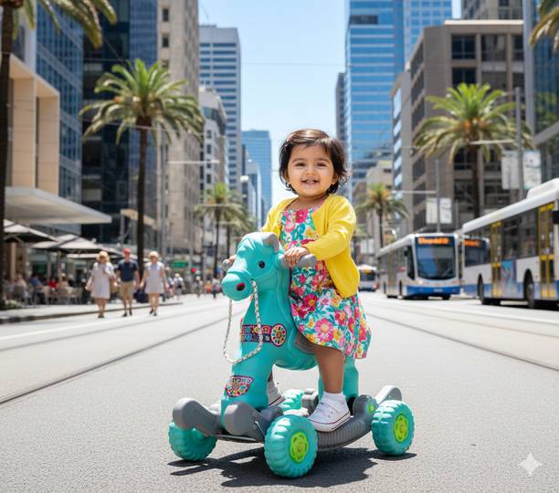 TOYPROFESSOR Kids First Rock & Rider Horse 1-3 years old toy