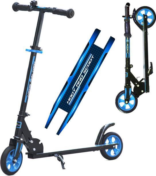 KIPA GAMING Hoot and Scoot Tri Scooter with Water Bottle and Adjustable Height for Kids