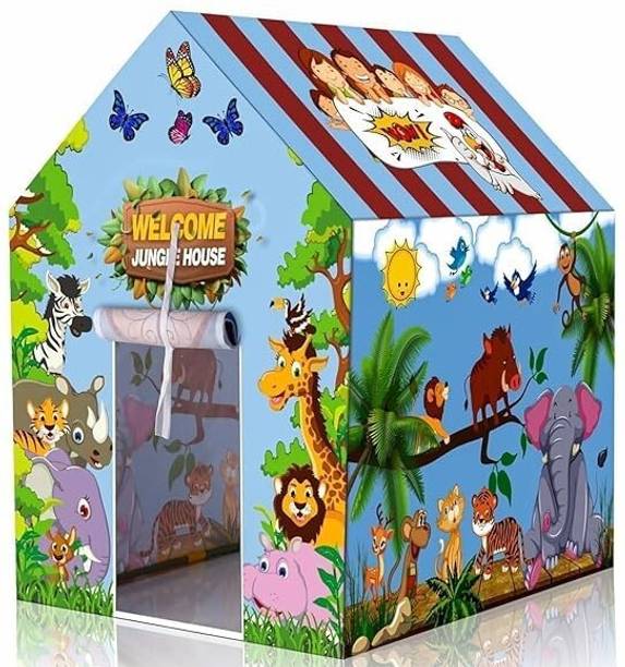 cloudconcept Tent House 10 year kids toys Jungle tent house for boys and girls(Big Size)