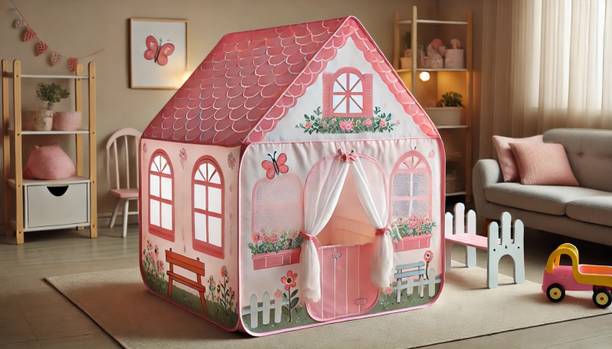 SHREE INCORPORATION Kids Play Tent House for 3 -5 Year Old Girls and Boys (DOREMON)