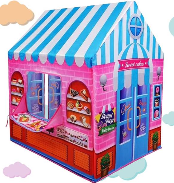 CALISPO CANDY THEME TENT HOUSE FOR 2 TO 8 YEAR OLD KIDS