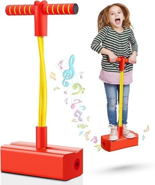 VINMOT Pogo Bouncing Jumper with Sound & Lights, Indoor & Outdoor Toy for Kids