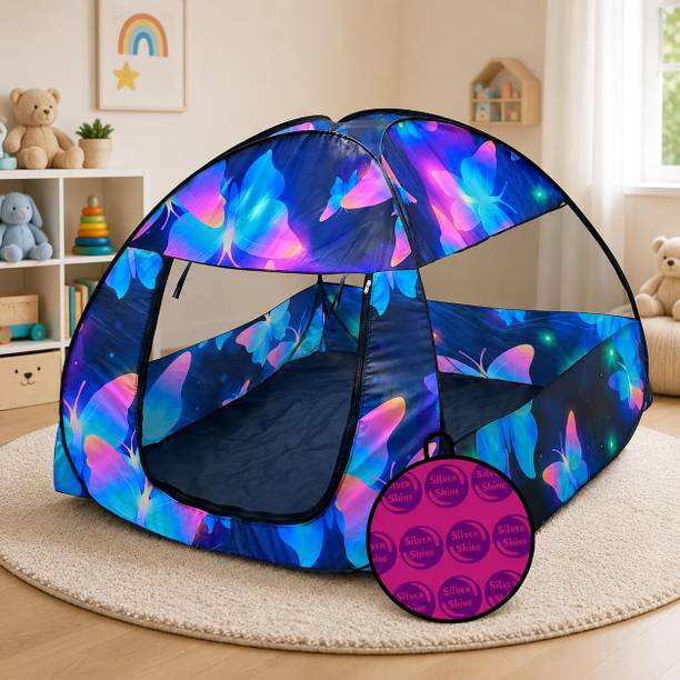 SILVER SHINE Pop-Up Indoor & Outdoor Play House for Girls Boys