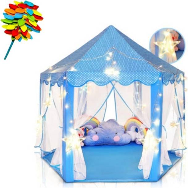 Joyful Journey Kids Tent House | Princess Castle Tent House + [Free Candy Spinner]