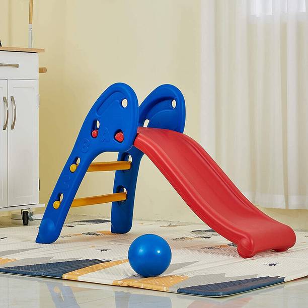 मायहुडविंक Foldable Baby Garden Toy Slide for Kids - Indoor & Outdoor Backyard Slide