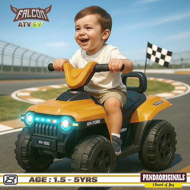 Pandaoriginals Falcon Atv Ev Battery Operated Musical Toy