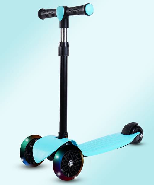 Miss & Chief Pulse+ - 3 Wheel Scooter for Kids, Lightweight|Foldable & Adjustable Height