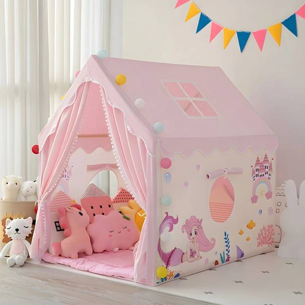 Eligent Enterprise Kids play tent house Jalpari tent toys for boys and girls(Big Size)