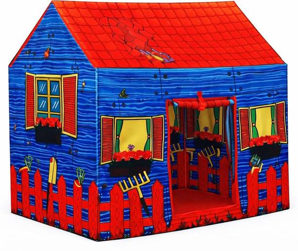 cantus Kids Farm House Theme Tent House | Play Tent for Boys & Girls | Waterproof