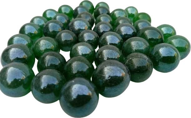 Jiyansh Traders 30_Pcs_Plane Green Colour Kanche in Outdoor Toy 30 Pieces