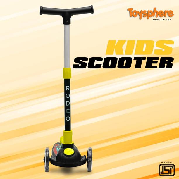 टॉयस्फीयर TSC 100 SCOOTER | LED WHEELS KIDS SCOOTER