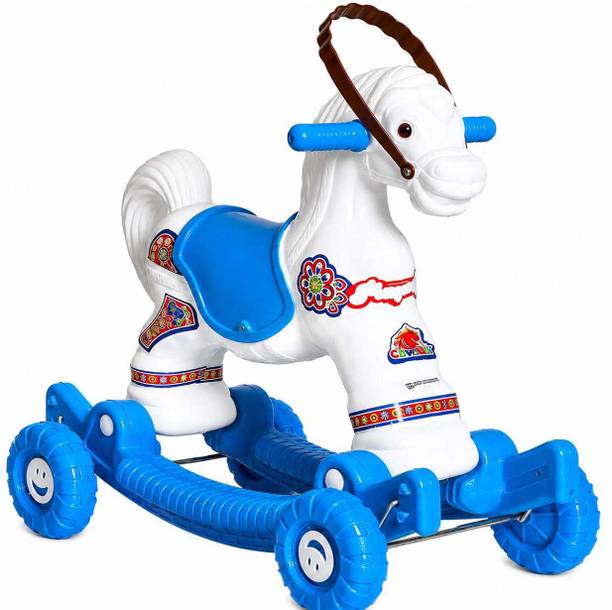 Aghor chetak 2in1 Rocking Horse & Ride-On Toy for Toddlers, outdoor toy