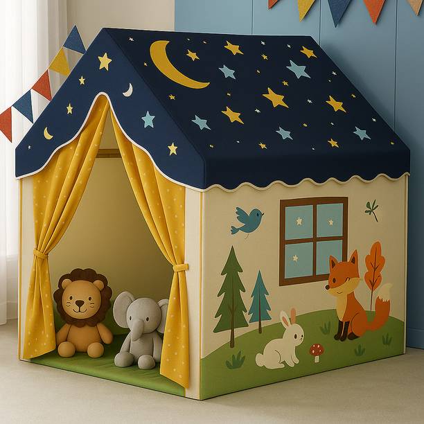 Sukan Tex kids tent house jungle them