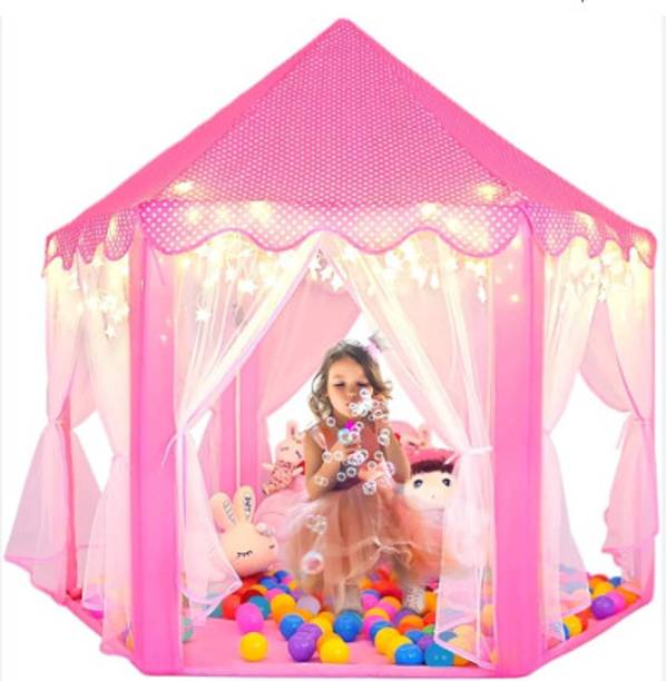 Tiny Tales Princess Castle Tent Fairy Playhouse for(IND*760001) Girls, Boys, Children