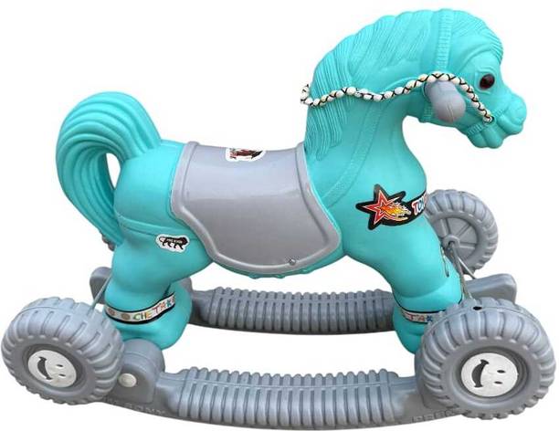 Fuddu Craft Toy Baby Horse Rider and Rocker Engaging Boy-Girl Unisex Playtime