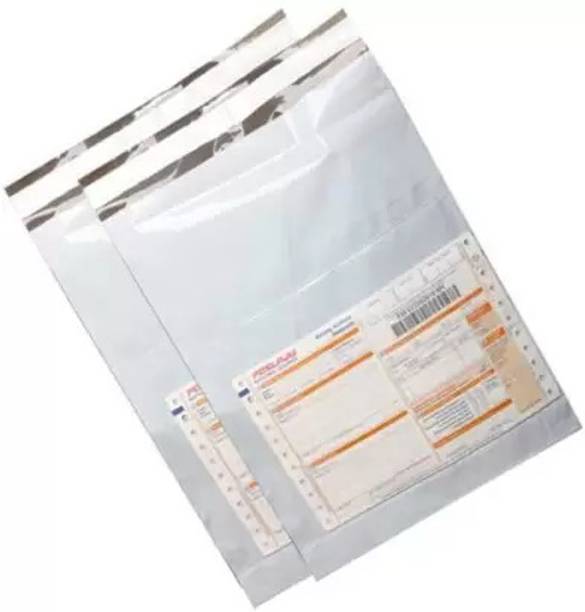 FeelBlue Tamper Proof Courier Bags Plain Pouches with POD Polybags 7*10inches Security Bag
