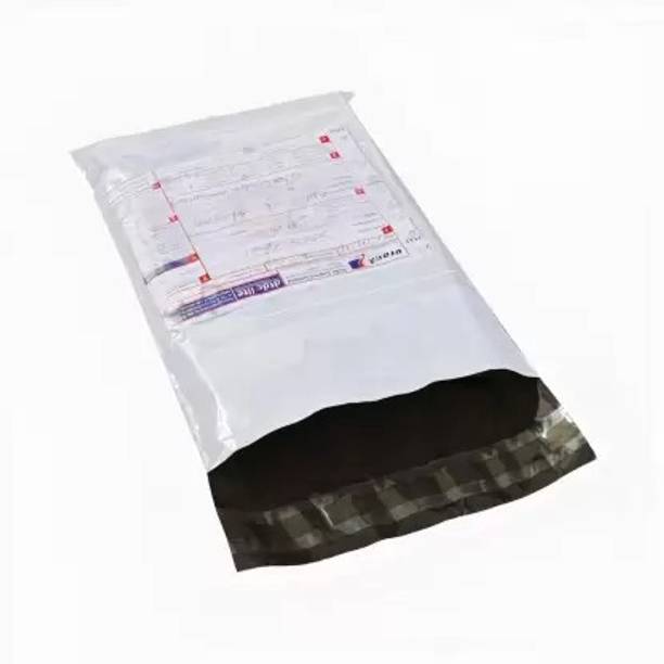FeelBlue Tamper Proof Courier Bags Plain Pouches with POD Polybags 6*8 inches Security Bag