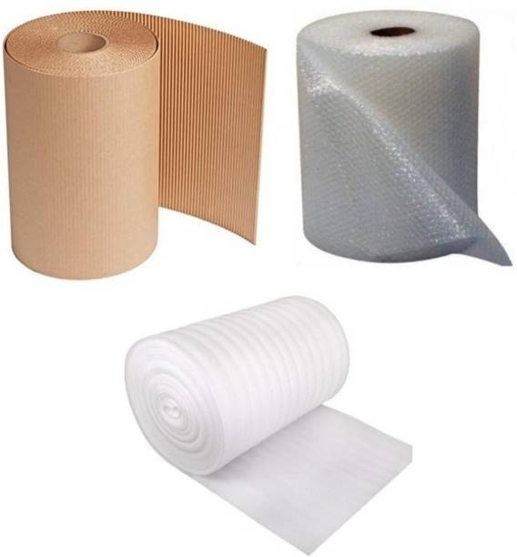 Prigobuy Bubble Wrap Roll for Packing Purposes , Bubble Wrap 15 ft Security Bag