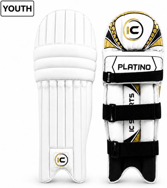 Intellect Creation Cricket Batting Pad For Tennis Ball and Soft Leather Youth (36 - 38 cm) Batting Pad