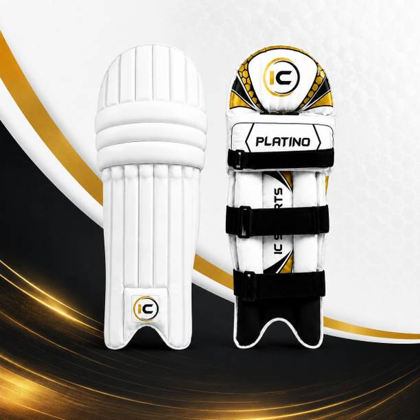 Intellect Creation Cricket Batting Pad For Tennis Ball and Soft Leather Youth (5'2"-5'8") Youth (36 - 38 cm) Batting Pad
