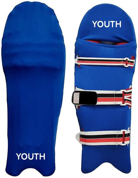 Rainox Cricket Batting Pad Covers – Youth Size, Protective Leg Guard Clads Cricket Guard Combo