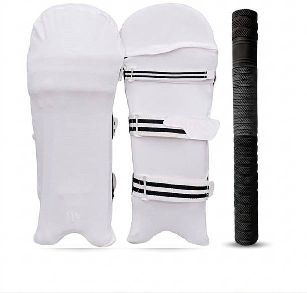 Raizex Cricket Leg Guard Pad Skin Covers/Outer Skin Batting Pads Cover 1 Pair, Bat Grip Men's (39 - 43 cm) Batting Pad
