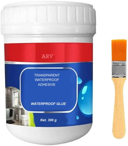 ARV Transparent Leak seal cracks agent steel, tile, marble, wood, with brush Paint Remover