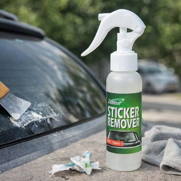 Spirit Adhesive Remover Spray for Sticker,Glue Residue 100ml Decal Label Cleaner Stain Remover