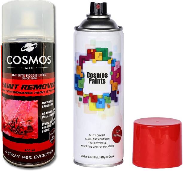 Cosmos Paints PaintRemover-DeepRed137-400ml Paint Remover