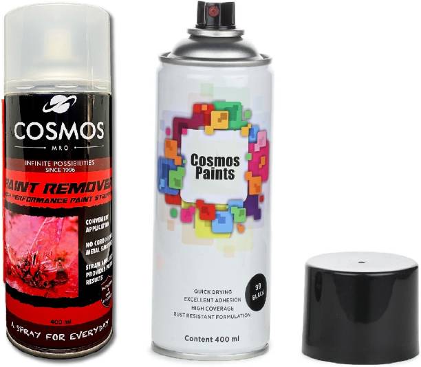 Cosmos Paints PaintRemover-GlossBlack039-400ml Paint Remover