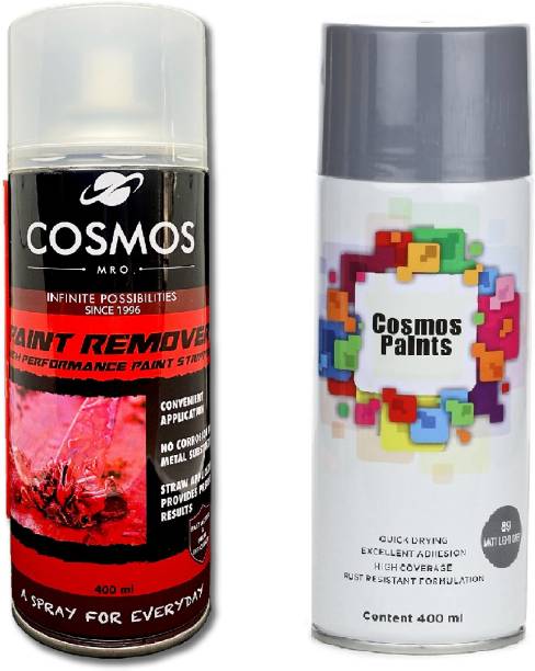Cosmos Paints PaintRemover-MattLightGrey089-400ml Paint Remover