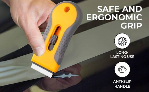 NUVIO Paint Scraper Tool with 15 Pcs Blades Paint Remover