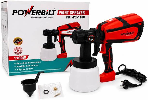 Mat max PBT-PS-1100 HEAVY DUTY AIR LESS SPRAY GUN 1100WATT POWER 2.5MM NOZZEL SIZE Power & Hand Tool Kit