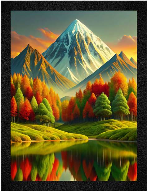 WALL PROFILE 3D Painting 11 inch x 14 inch Painting